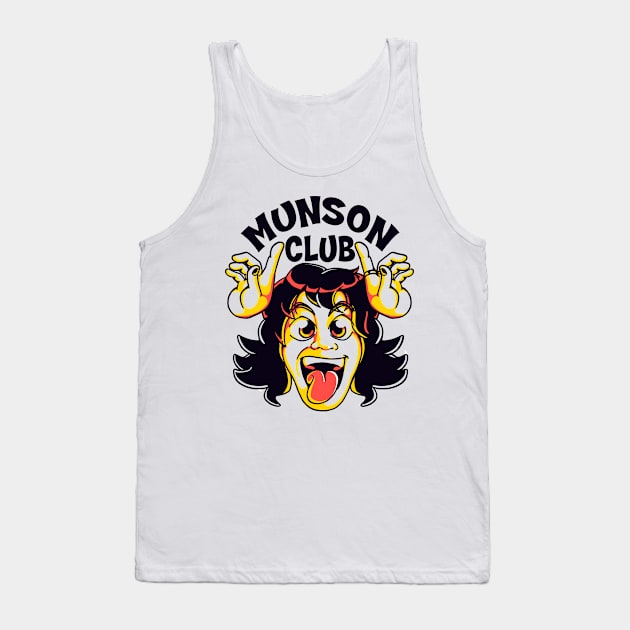 Munson Club Tank Top by fitasartwork